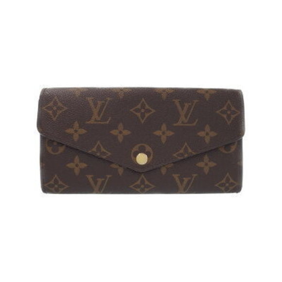 Louis Vuitton Monogram Portefeuille Sarah Bifold Long Wallet - Picture 1 of 5